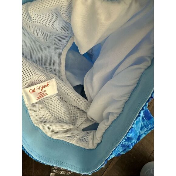 Target Brand Boys Swim Shorts With Sewn in Brief Size Large 10/12 - Picture 4 of 5